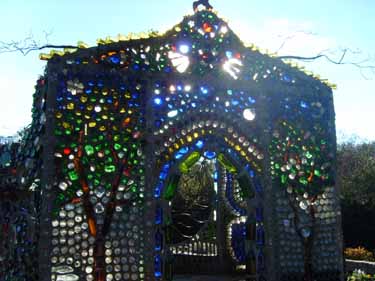 chapel made of bottles